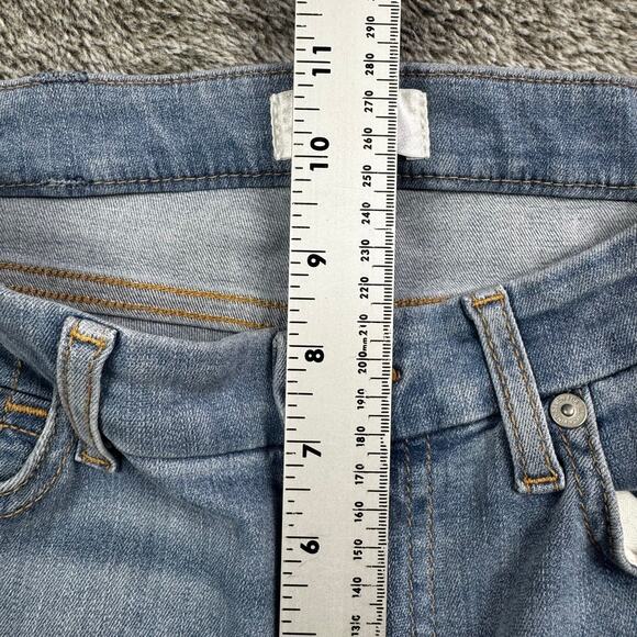 7 For All Mankind Kimmie Straight Leg Denim Jeans Women's 26 - Picture 10 of 11